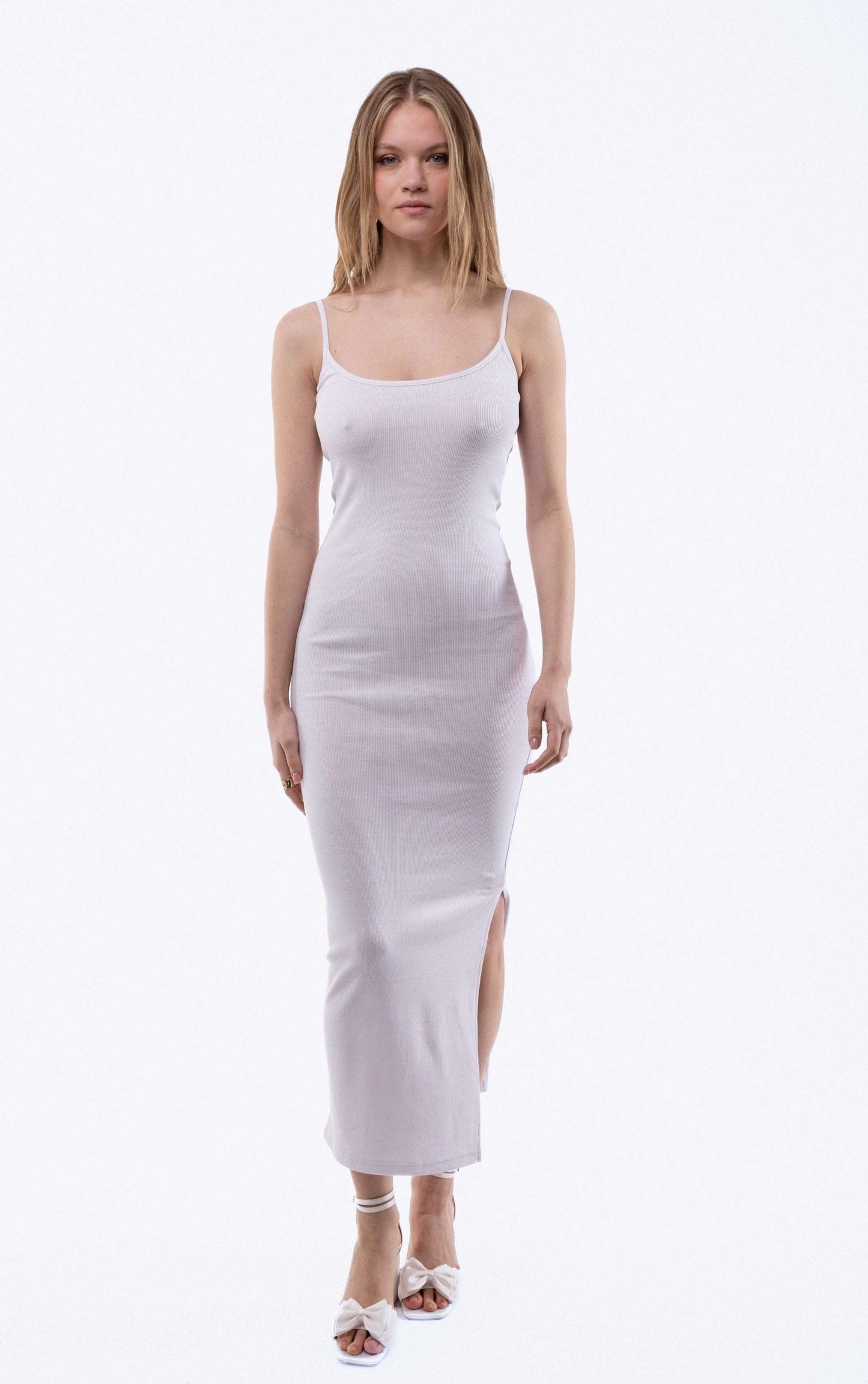 Ila Rib Cami Midi Dress