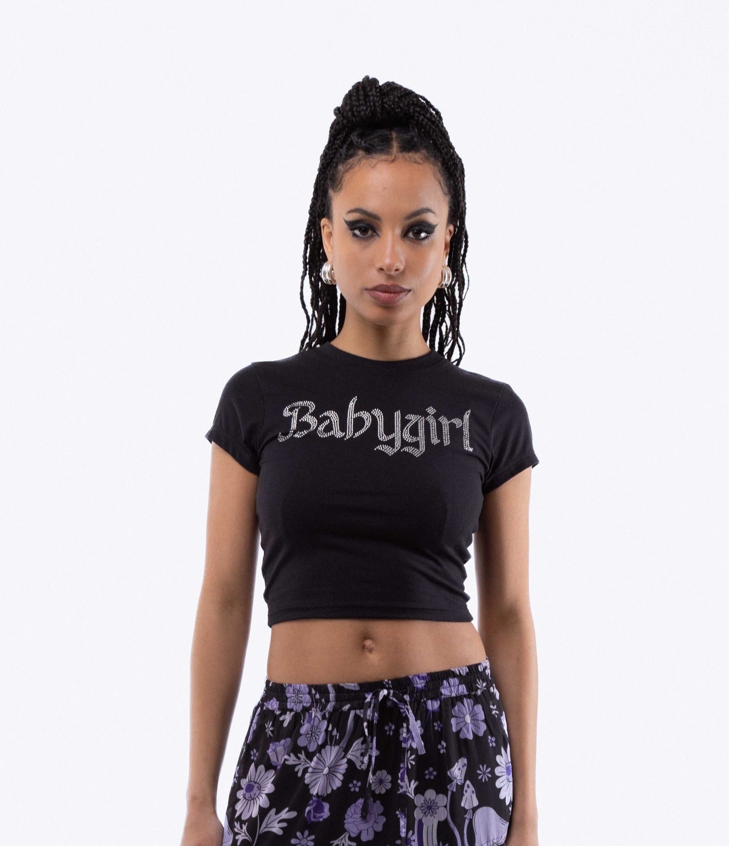 Baby Girl  Diamanté  Grunge Tee, SILKROAD DAUGHTERS , Shirts & Tops, Baby Girl Diamanté Grunge Tee