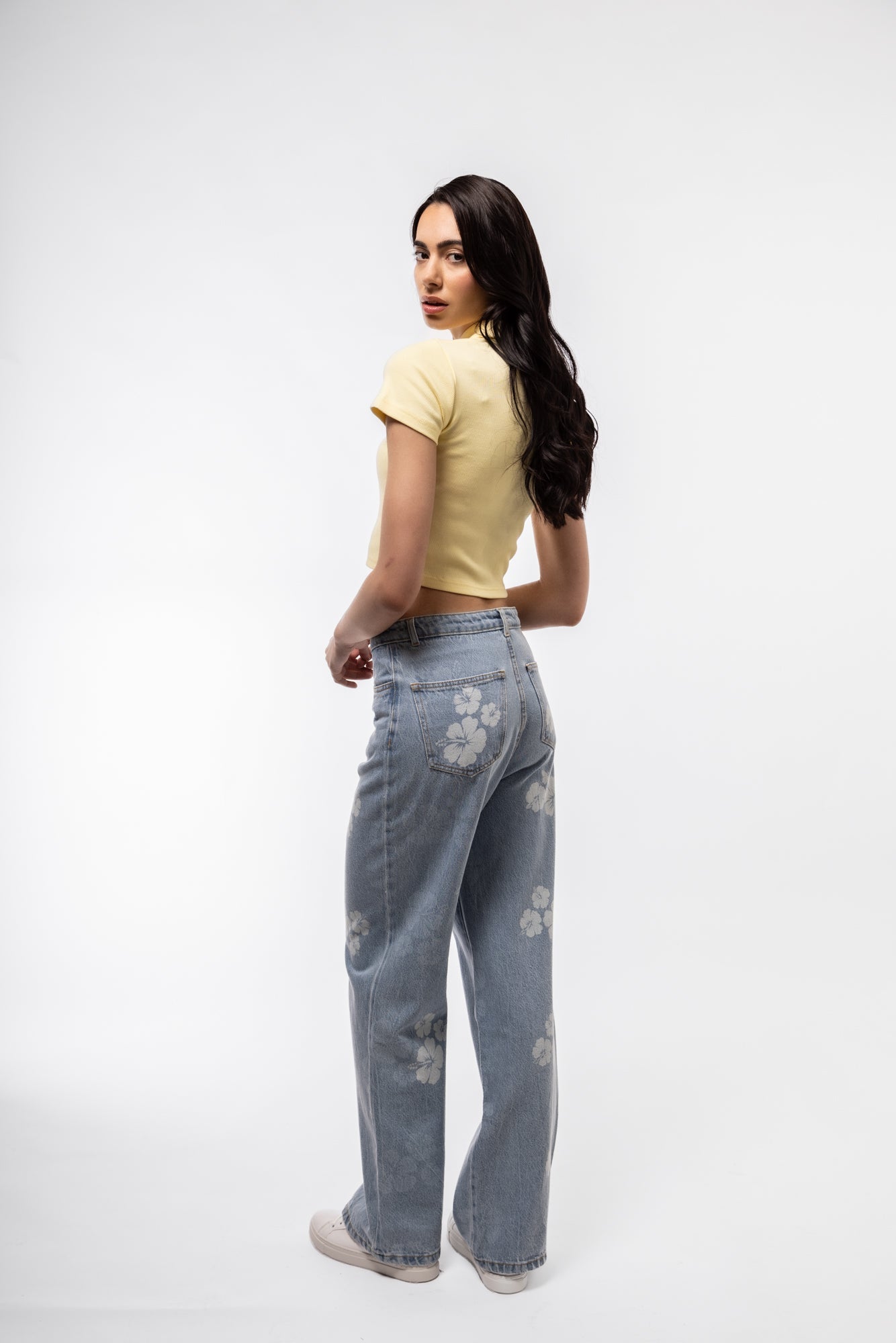BUTTON HALF PLACKET RACER TOP SILKROAD DAUGHTERS