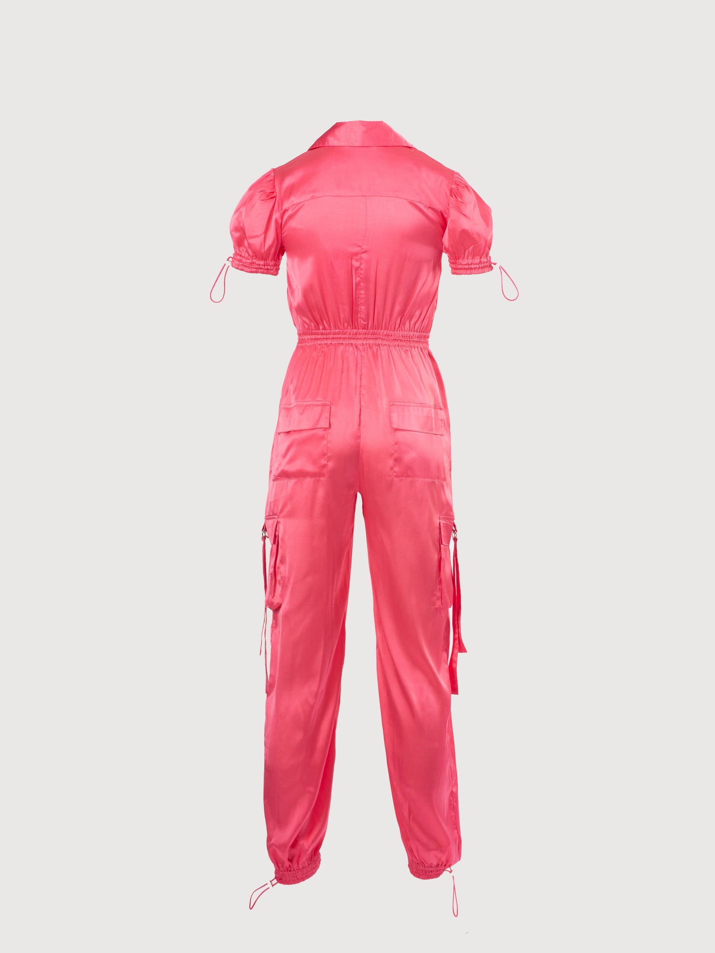 SATIN CARGO JUMPSUIT SILKROAD DAUGHTERS