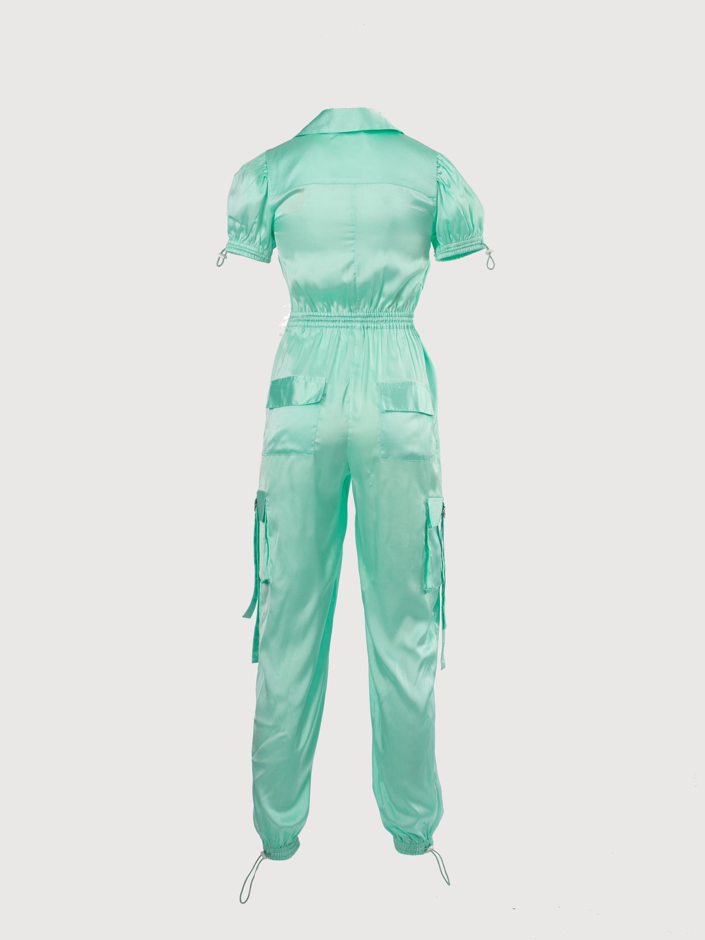 SATIN CARGO JUMPSUIT SILKROAD DAUGHTERS