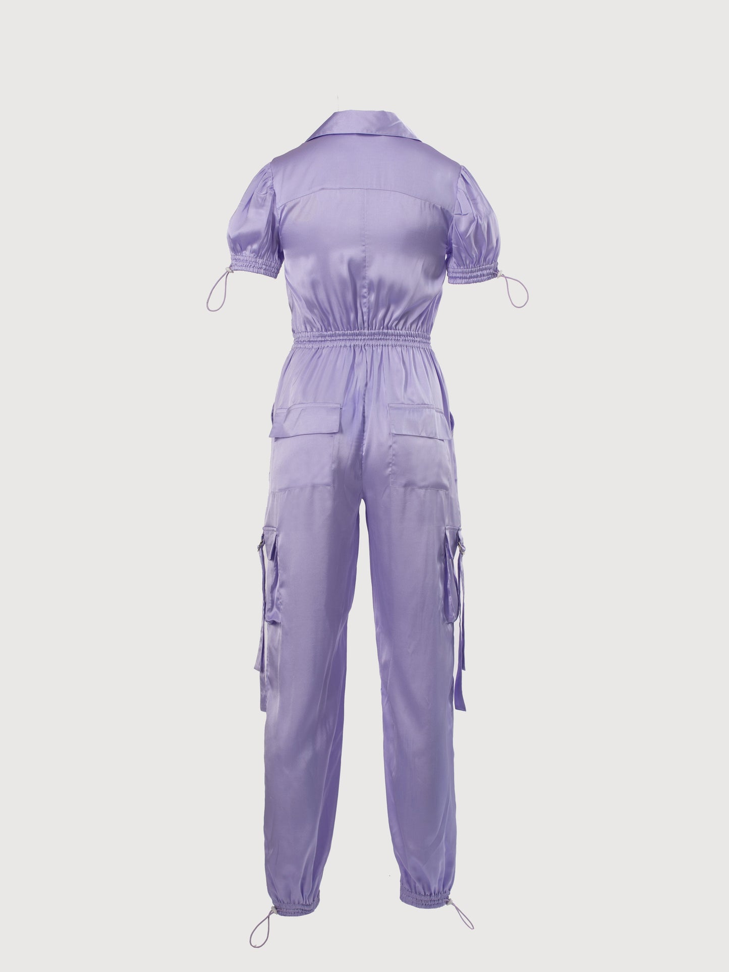 SATIN CARGO JUMPSUIT SILKROAD DAUGHTERS