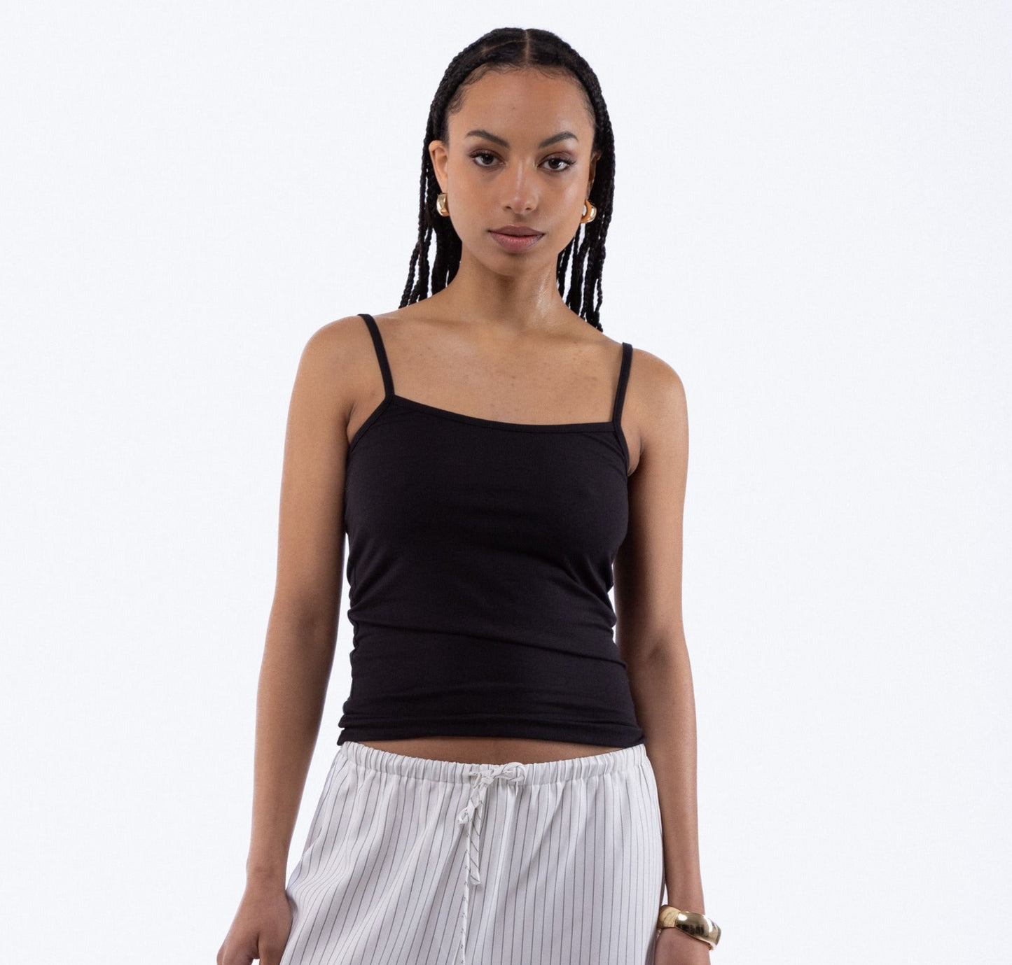 Jersey Longline Cami, SILKROAD DAUGHTERS , Shirts & Tops, Jersey Longline Cami