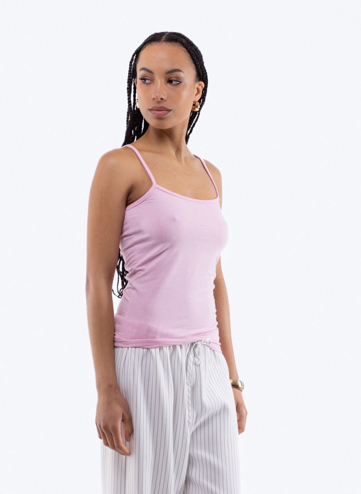 Jersey Longline Cami, SILKROAD DAUGHTERS , Shirts & Tops, Jersey Longline Cami