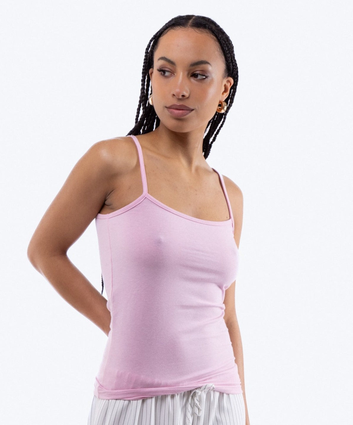 Jersey Longline Cami, SILKROAD DAUGHTERS , Shirts & Tops, Jersey Longline Cami