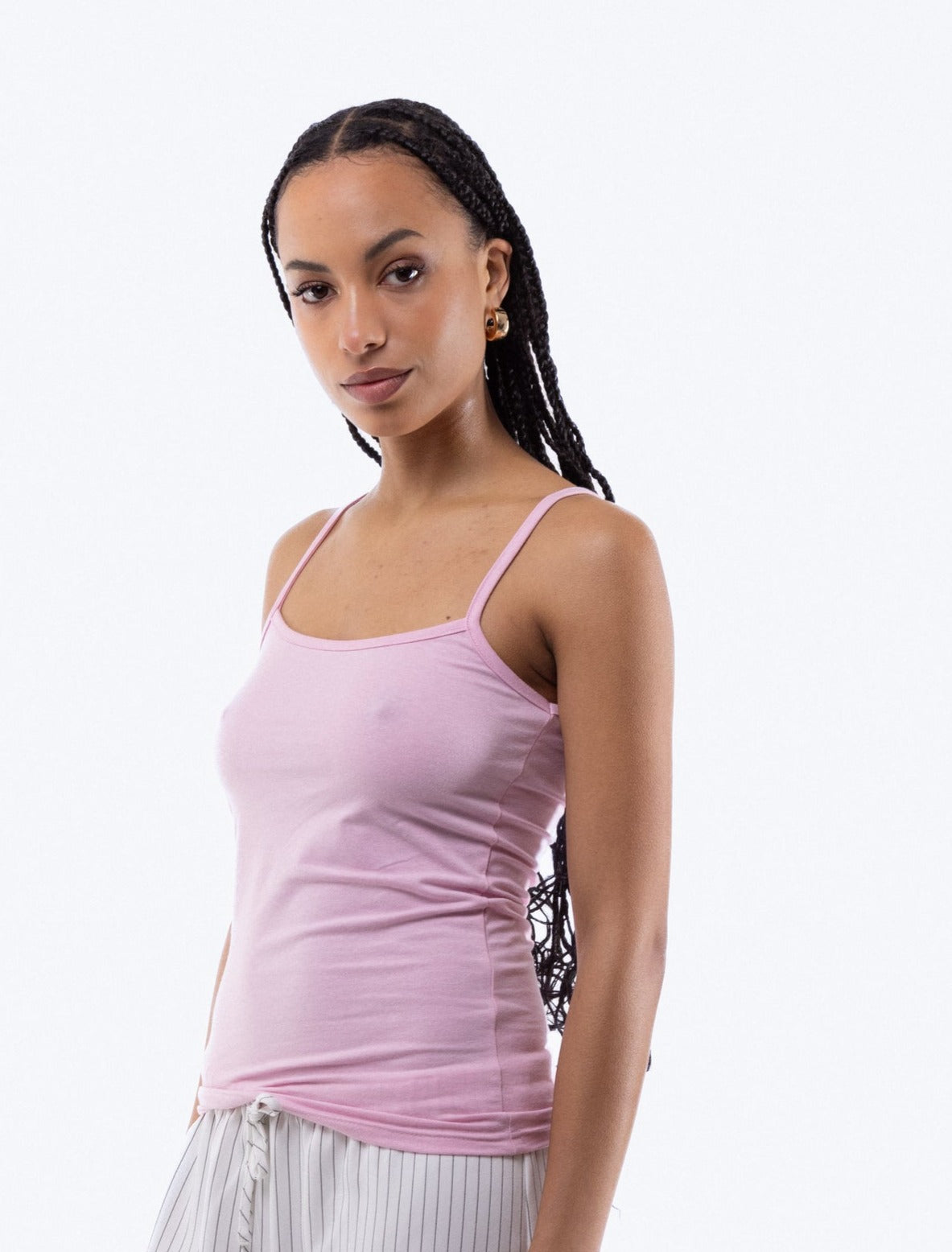 Jersey Longline Cami, SILKROAD DAUGHTERS , Shirts & Tops, Jersey Longline Cami