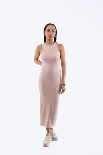 Rib Racer Midi Dress, SILKROAD DAUGHTERS , Dresses, Rib Racer Midi Dress