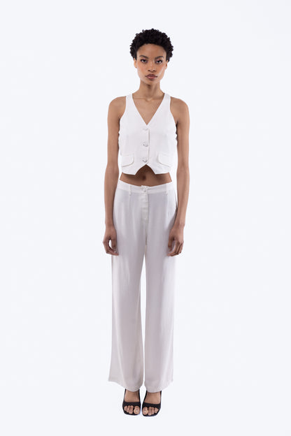 Linen Wide Leg Trousers, SILKROAD DAUGHTERS , Pants, Wide Leg Trousers