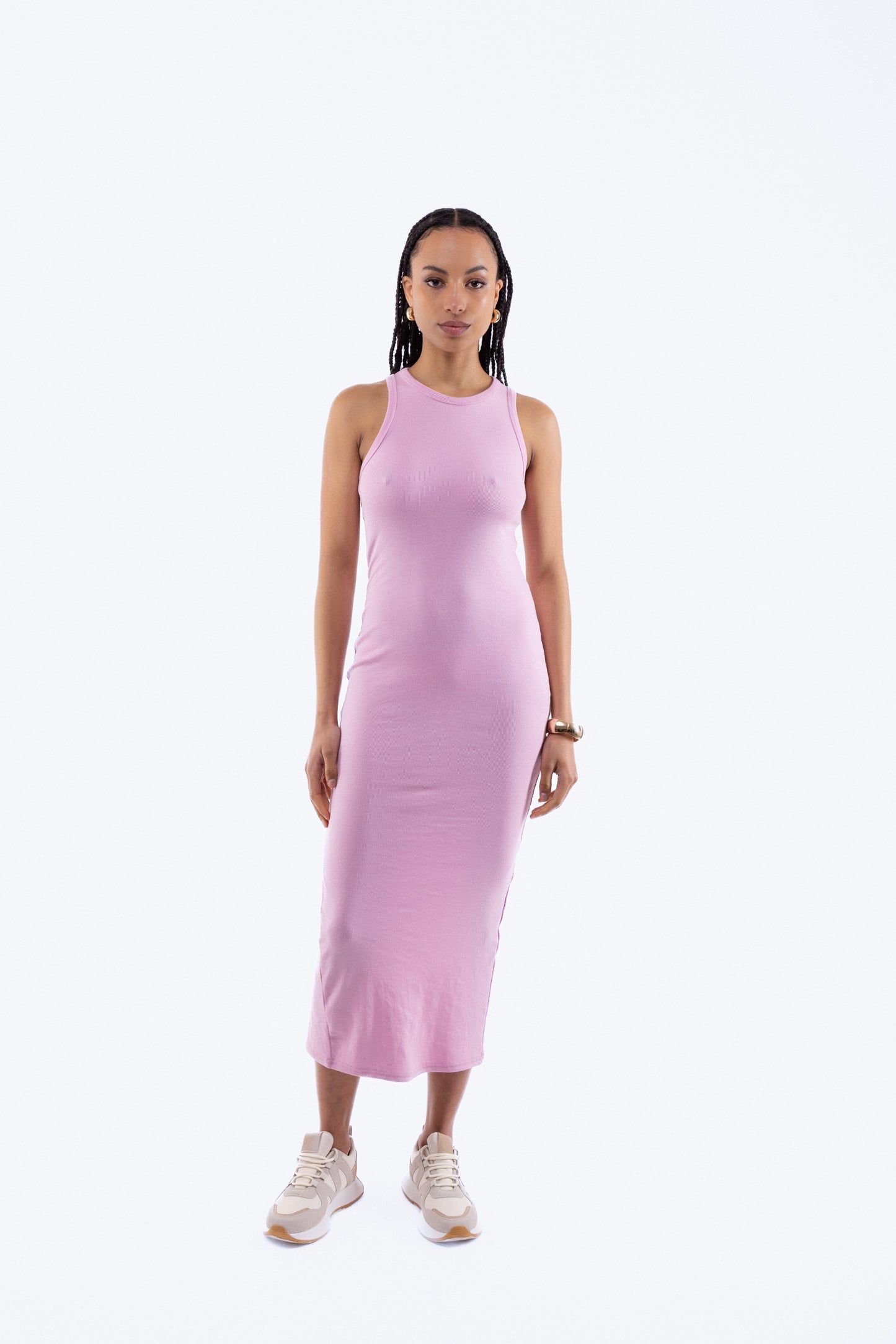 Rib Racer Midi Dress, SILKROAD DAUGHTERS , Dresses, Rib Racer Midi Dress