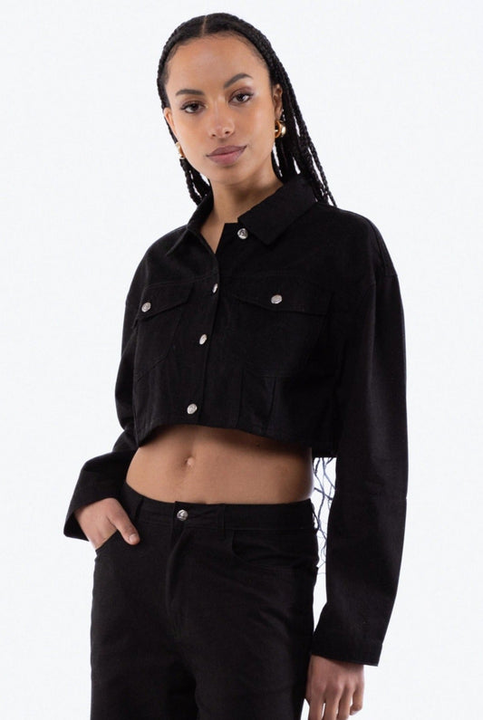 Boxy Trucker Jacket, SILKROAD DAUGHTERS , Coats & Jackets, Boxy Trucker Jacket