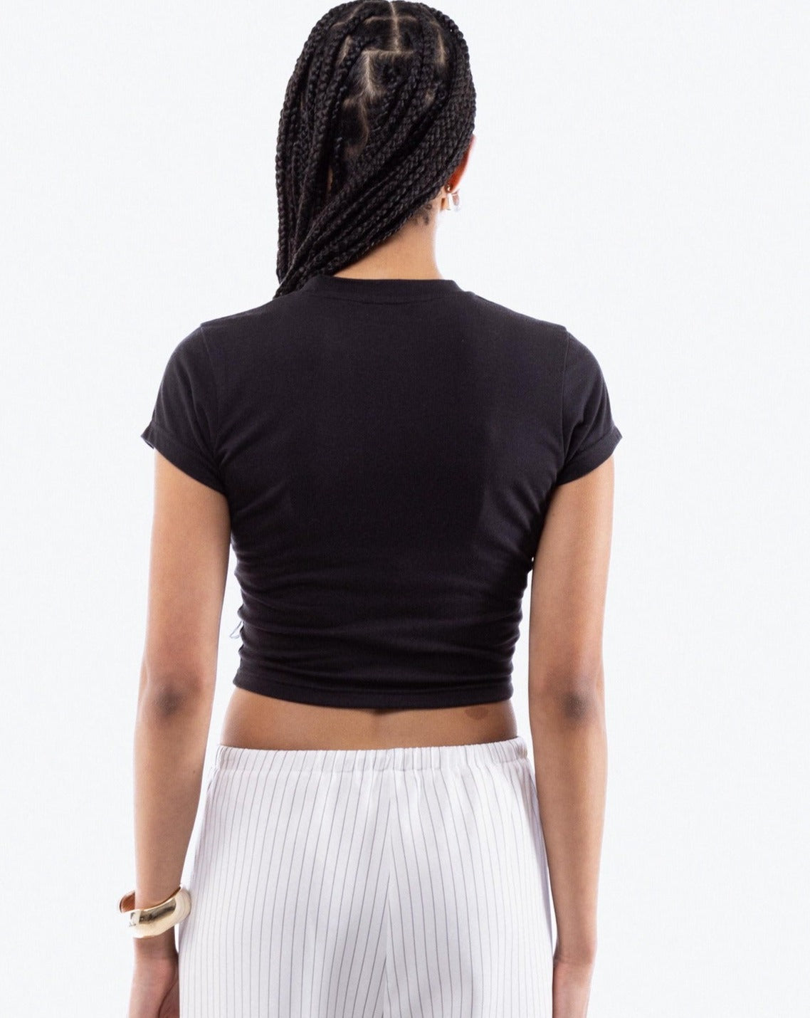 Cropped Tight Fit Tee