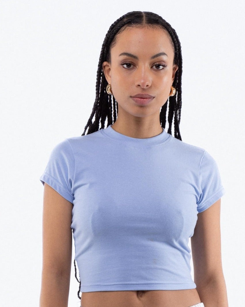 Cropped Tight Fit Tee