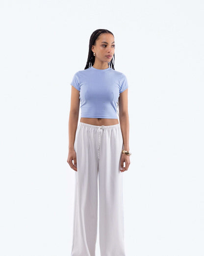 Cropped Tight Fit Tee