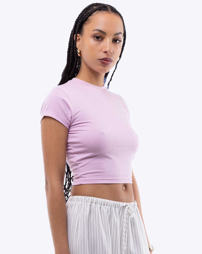 Cropped Tight Fit Tee