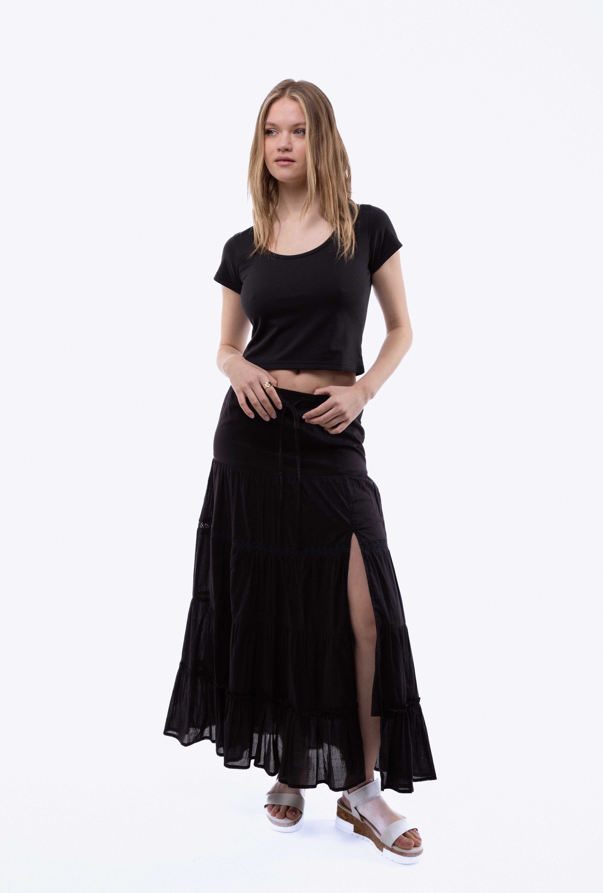 Boho Midi Skirt, SILKROAD DAUGHTERS , Skirts, Skirts