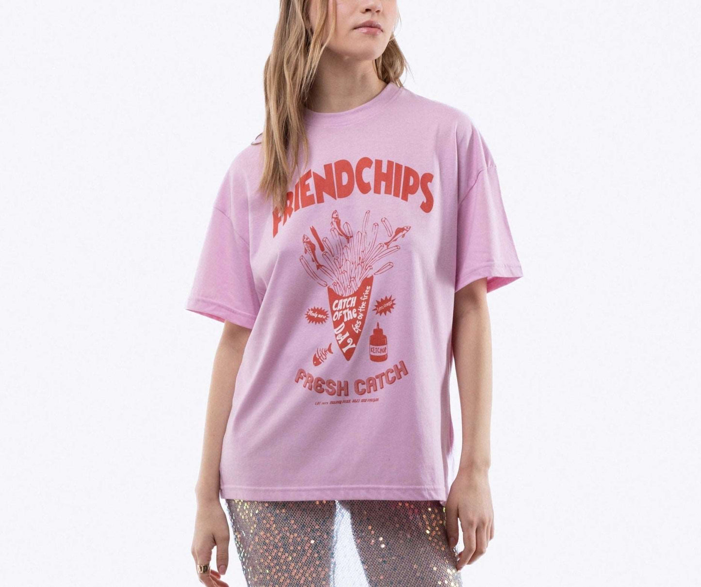 Friendchips Oversized Tee