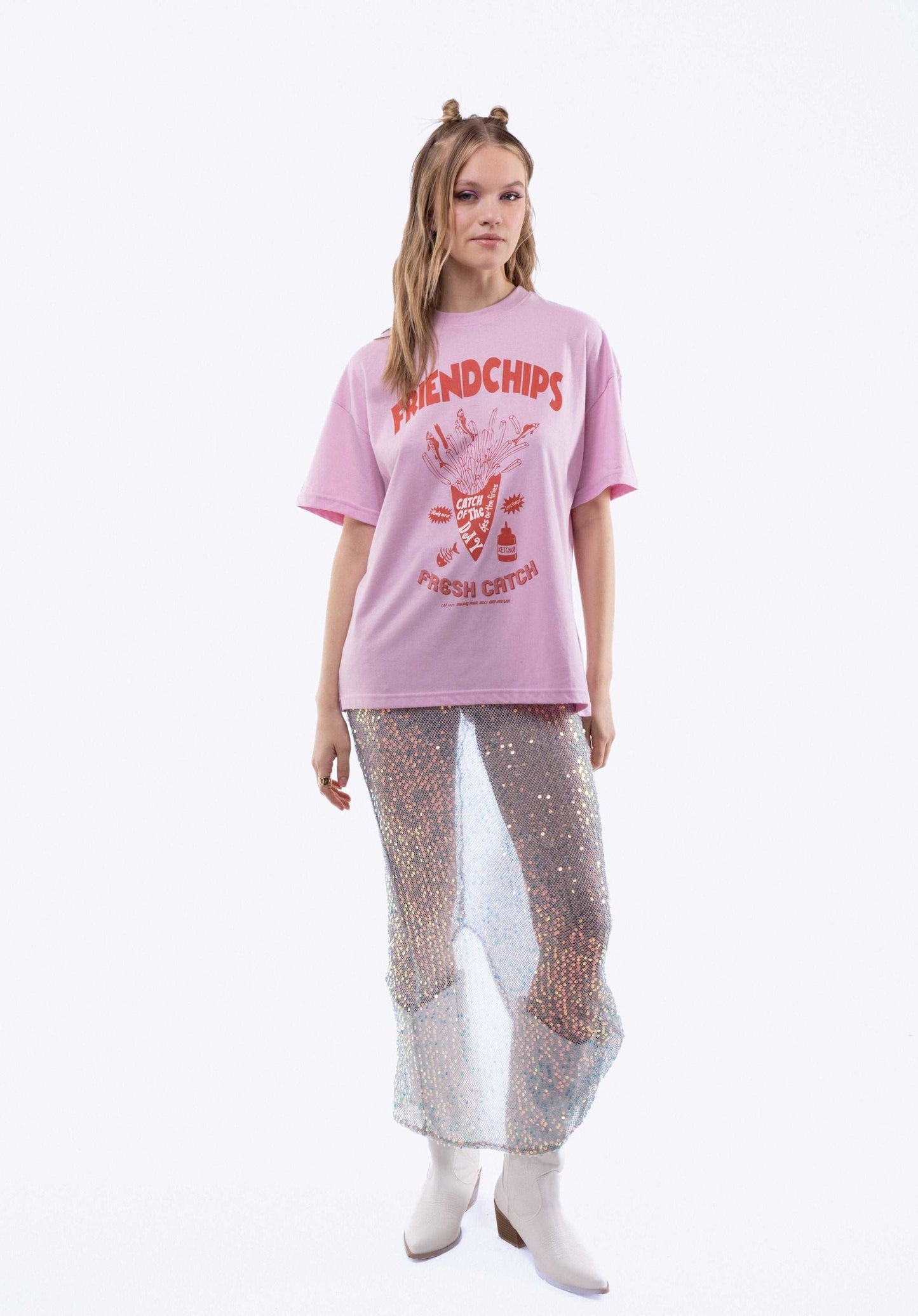 Friendchips Oversized Tee