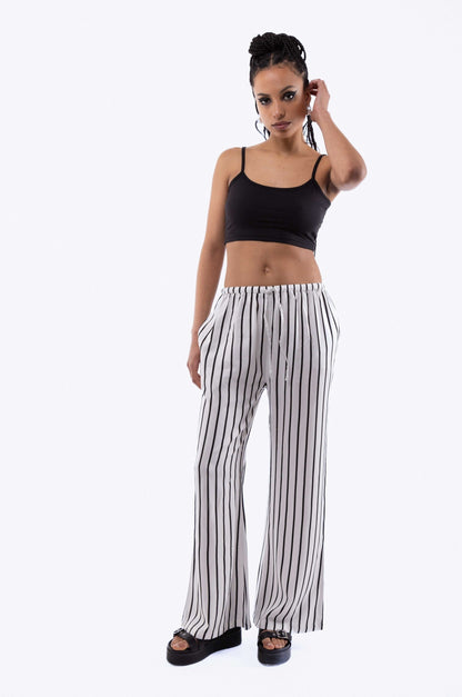 Stripe KEI Wide Leg Trousers, SILKROAD DAUGHTERS , Pants, Bottoms