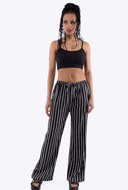 Stripe KEI Wide Leg Trousers, SILKROAD DAUGHTERS , Pants, Bottoms