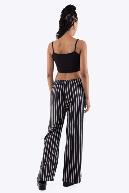 Stripe KEI Wide Leg Trousers, SILKROAD DAUGHTERS , Pants, Bottoms