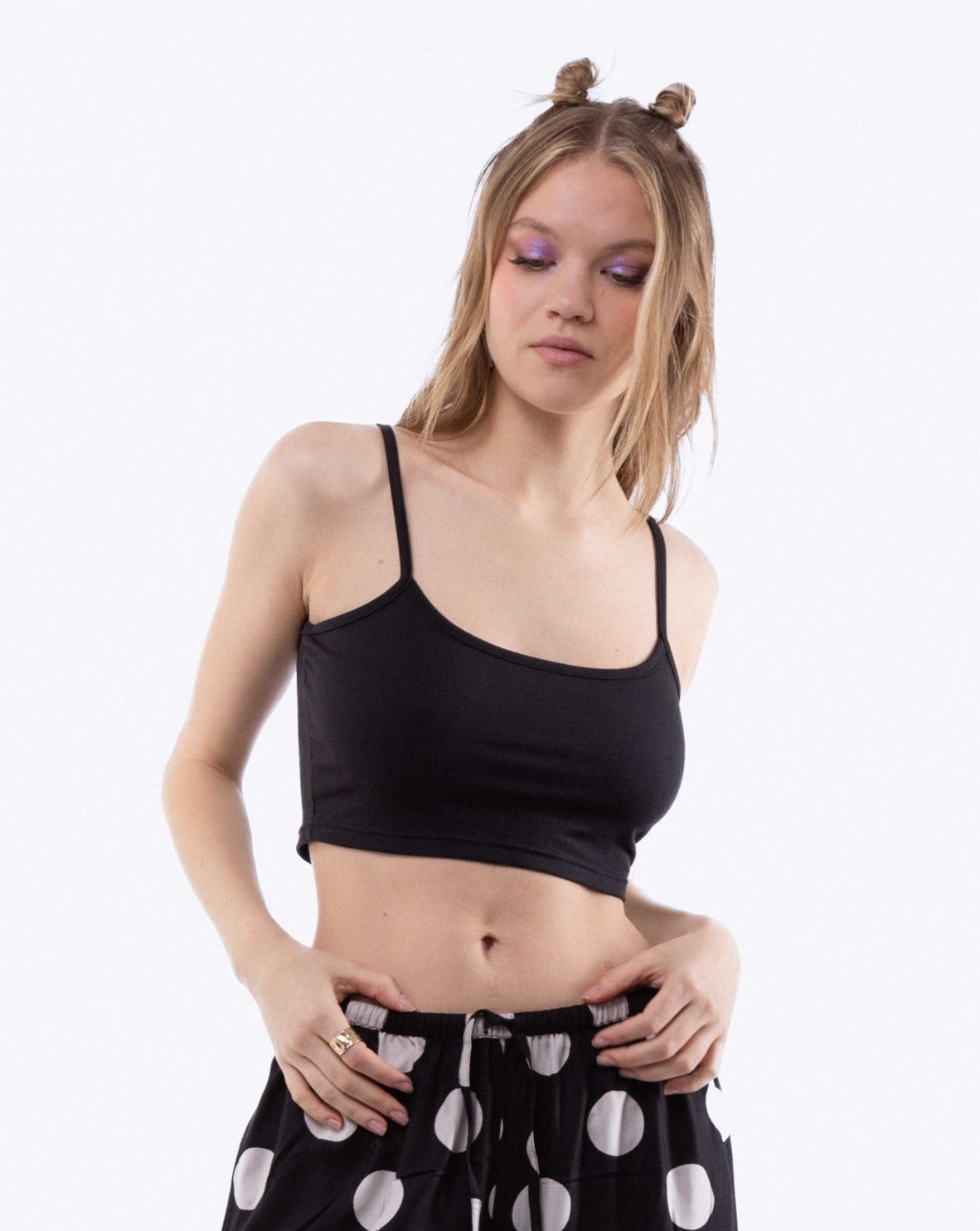 Crop Cami Top, SILKROAD DAUGHTERS , Shirts & Tops, Crop Cami Top