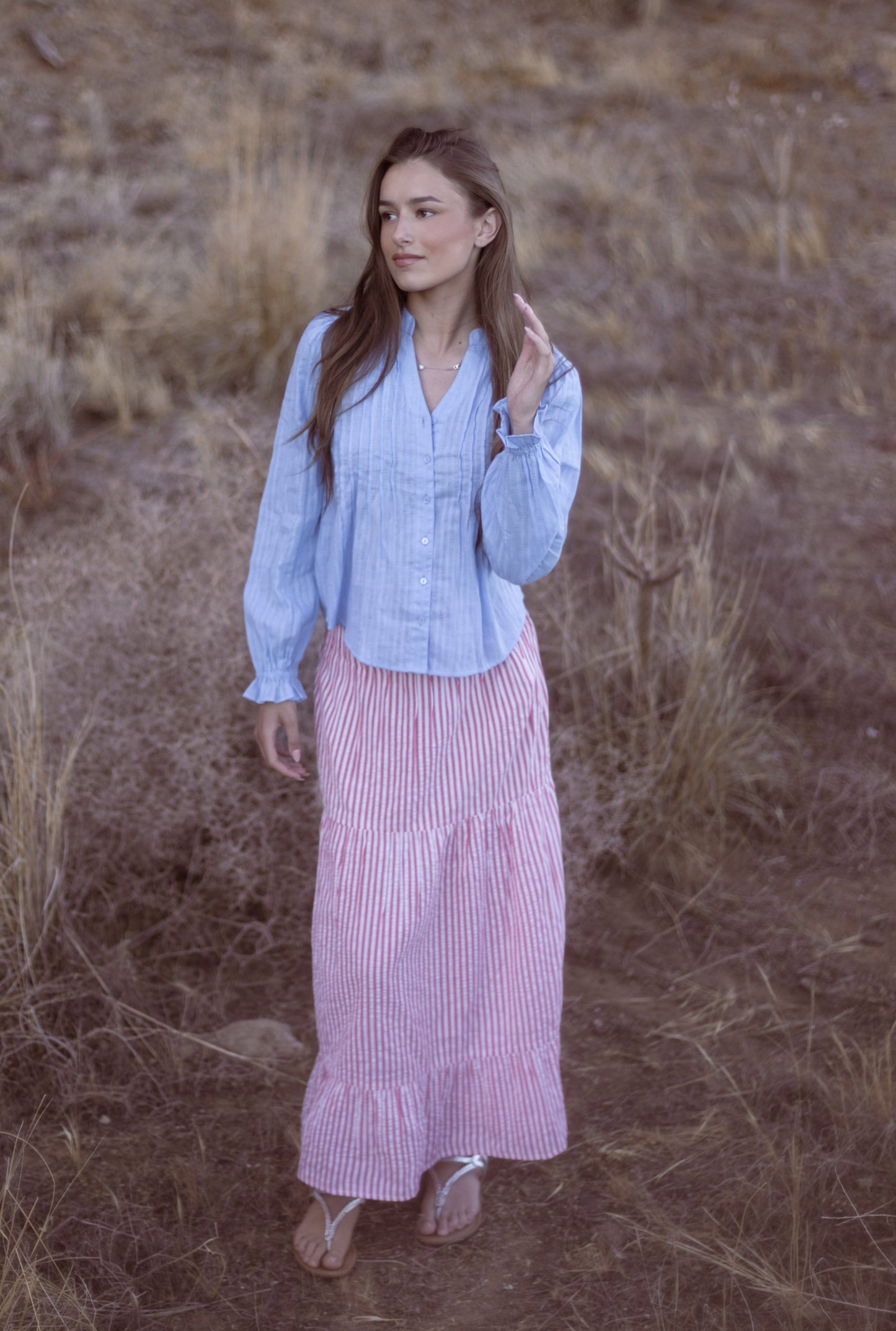 Pleated Skirt - SILKROAD DAUGHTERS