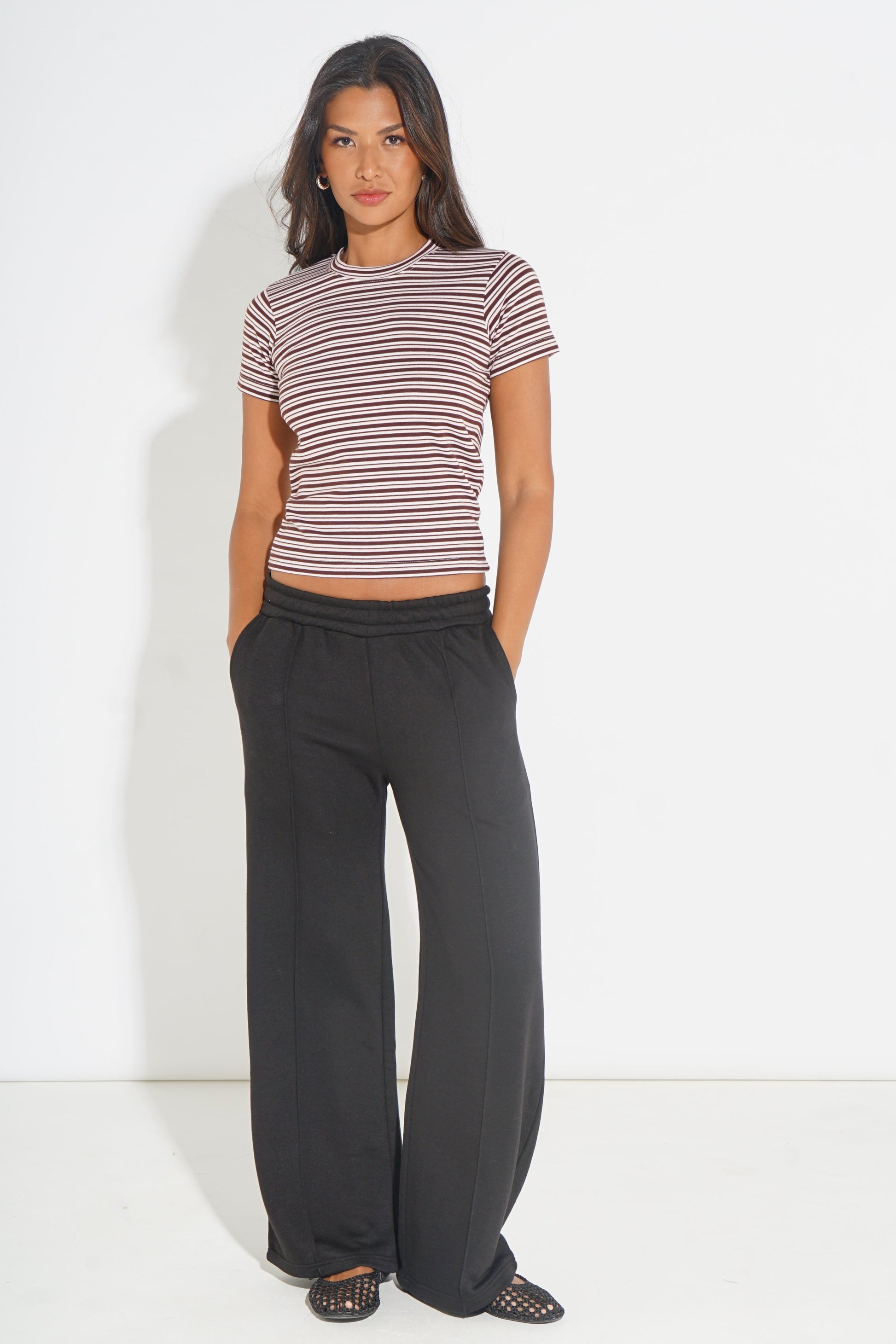 STRIPED SHORT-SLEEVE T-SHIRT SILKROAD DAUGHTERS