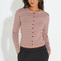  Striped Chocolate-Cream