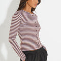  Striped Chocolate Pink