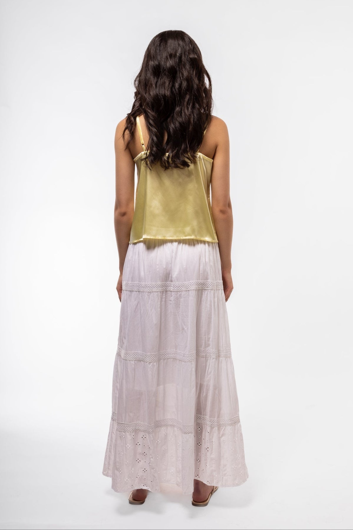 Back Profile View of the Lemon Yellow Top 
