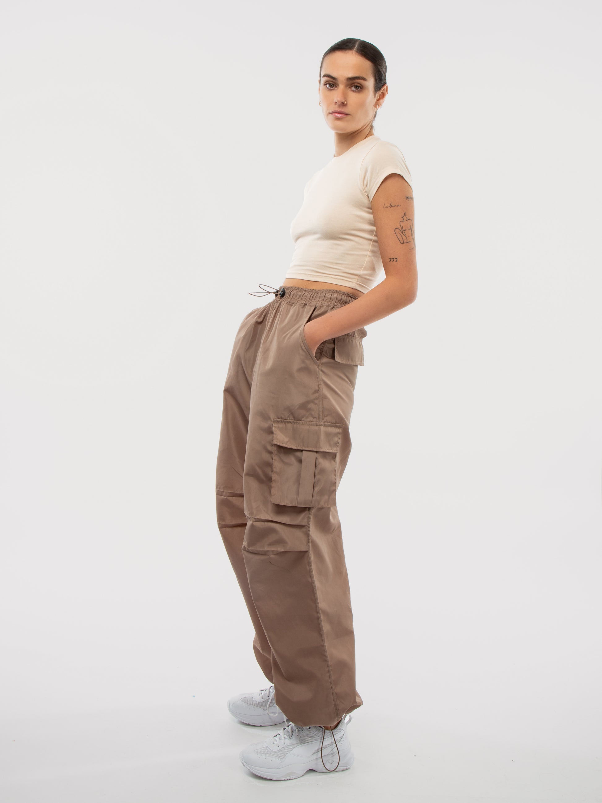 Cargo Pants Toggle Parachute SILKROAD DAUGHTERS