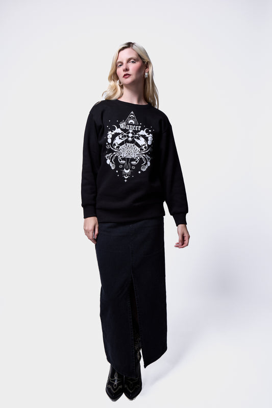 Cancer Sweatshirt, SILKROAD DAUGHTERS