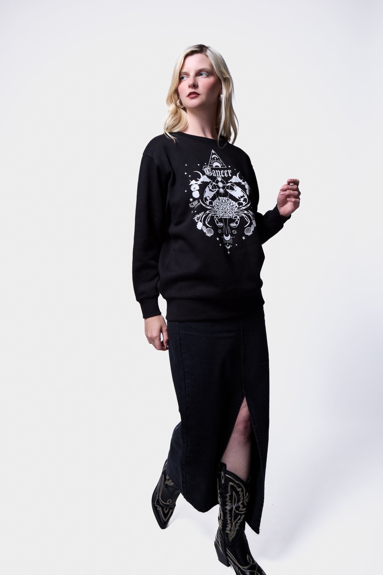 Cancer Sweatshirt, SILKROAD DAUGHTERS