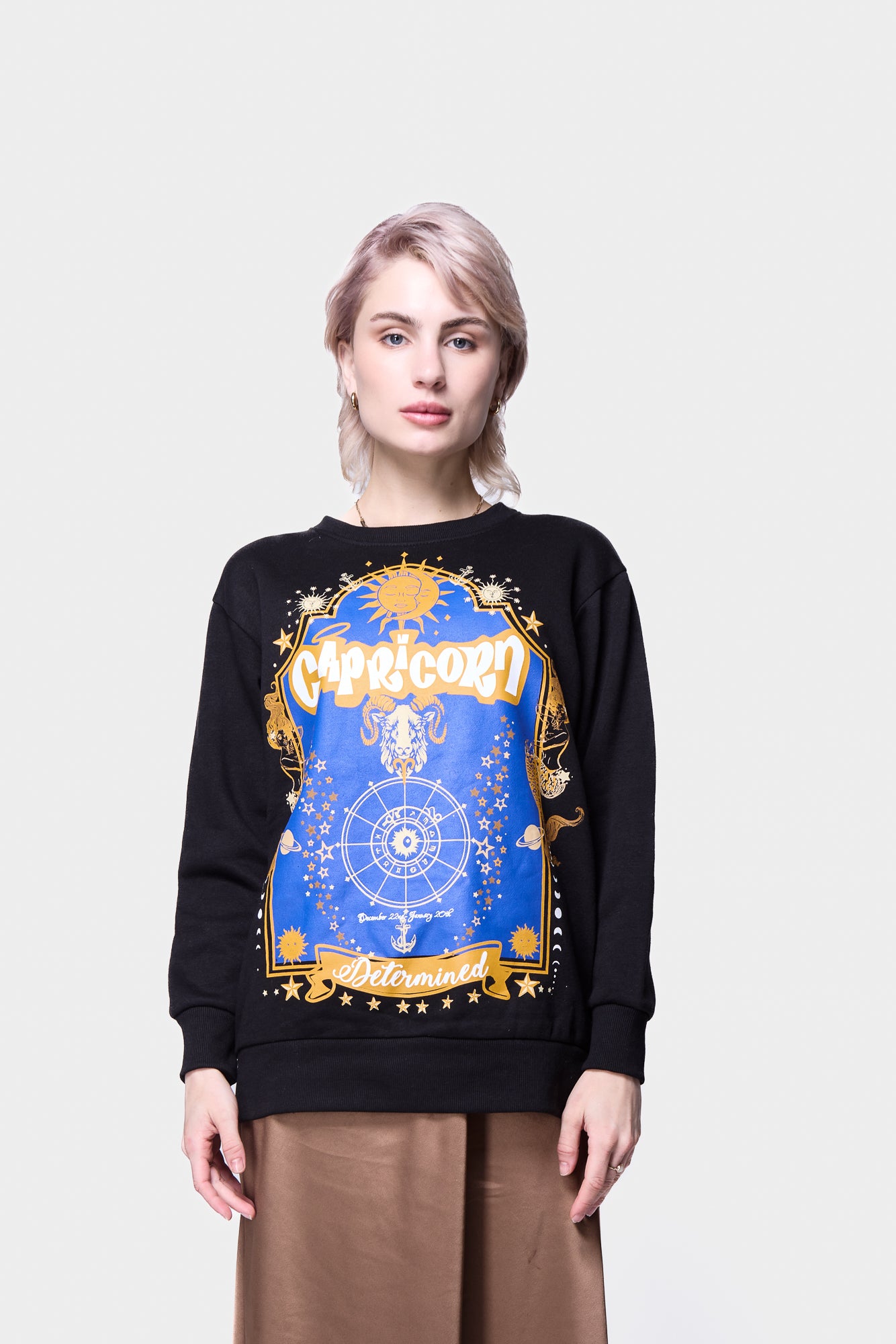 Capricorn Sweatshirt SILKROAD DAUGHTERS