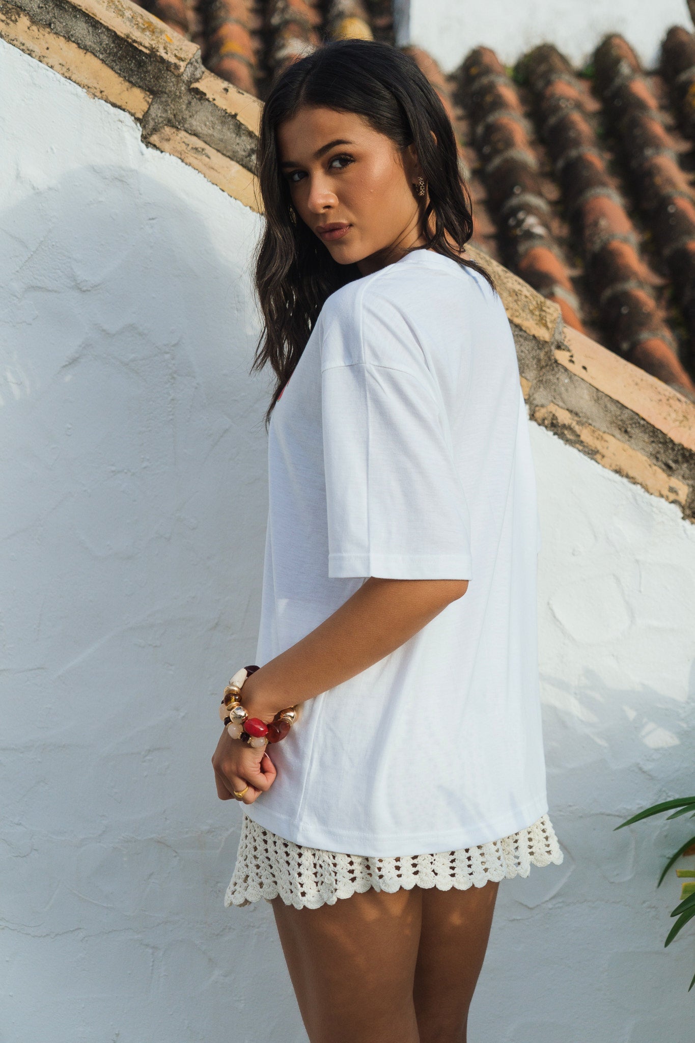'FRUIT & VEG' OVERSIZED TEE SILKROAD DAUGHTERS