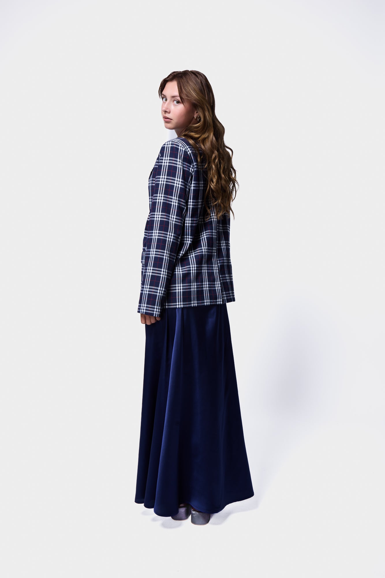 SATIN MAXI SKIRT (Copy) SILKROAD DAUGHTERS