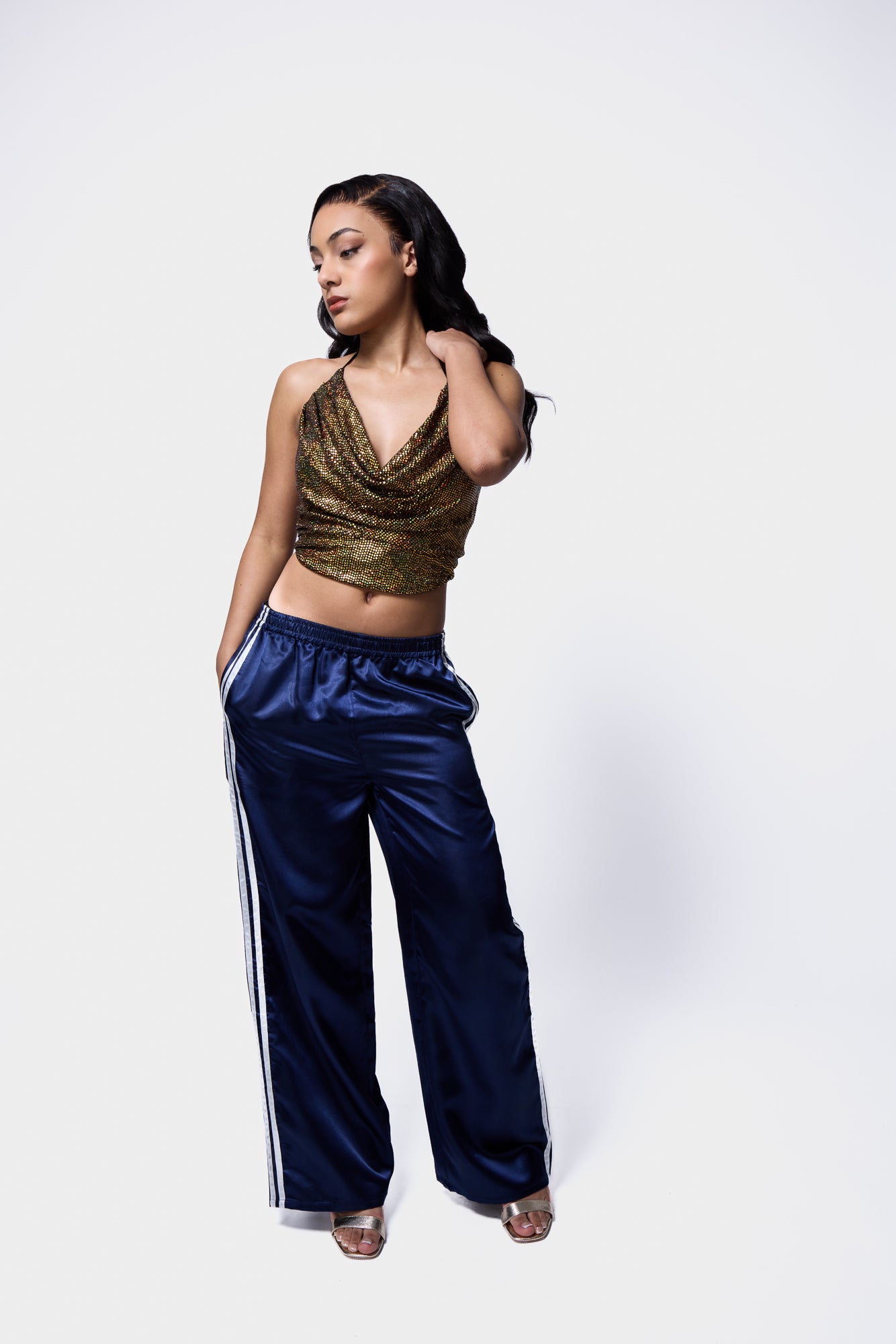 SATIN CARGO TROUSERS (Copy) SILKROAD DAUGHTERS