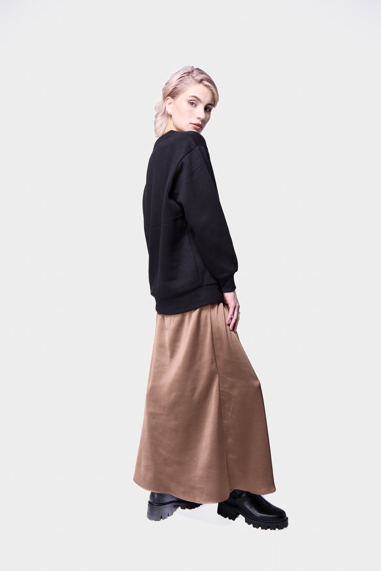 Satin Maxi Skirt SILKROAD DAUGHTERS