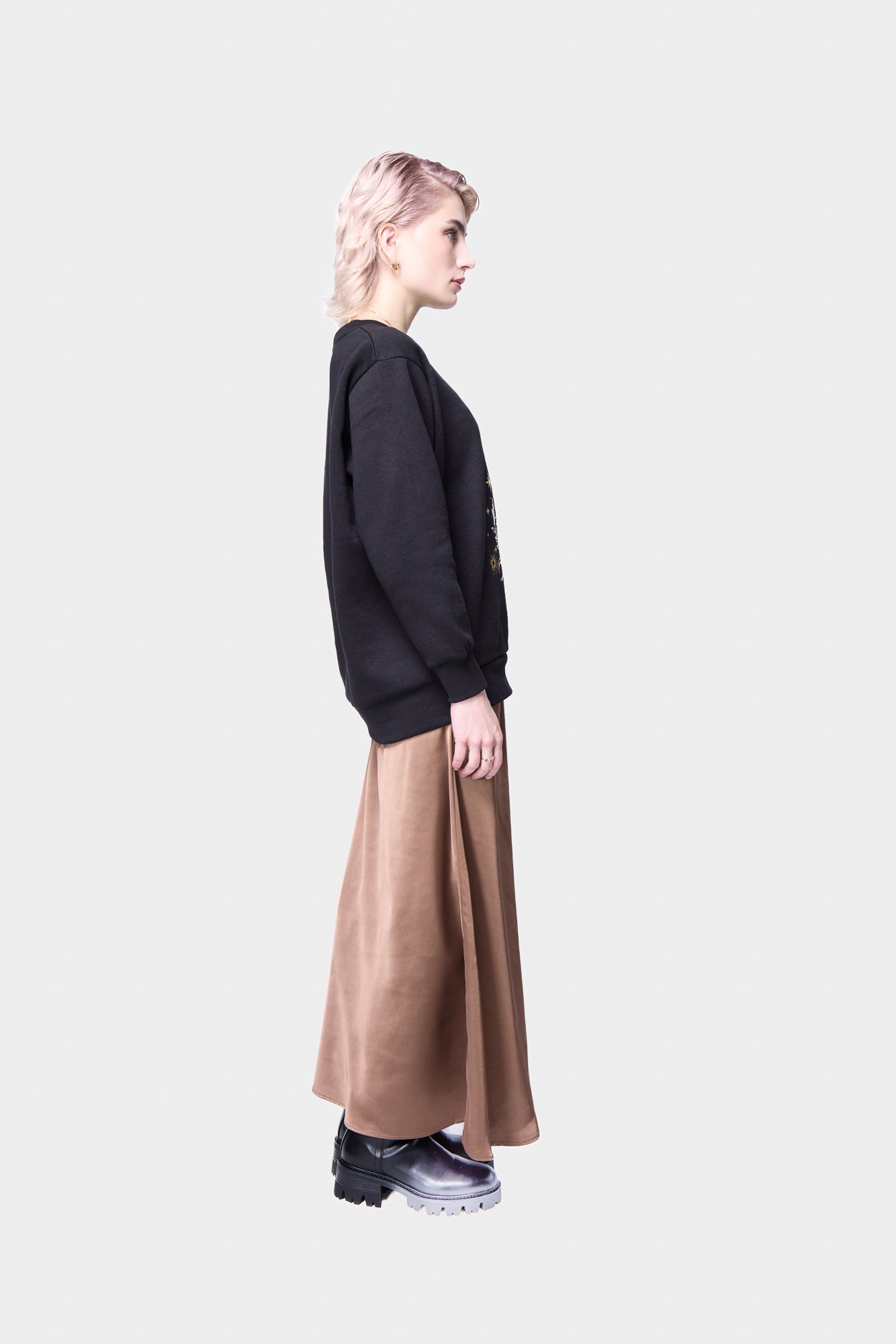 Satin Maxi Skirt SILKROAD DAUGHTERS