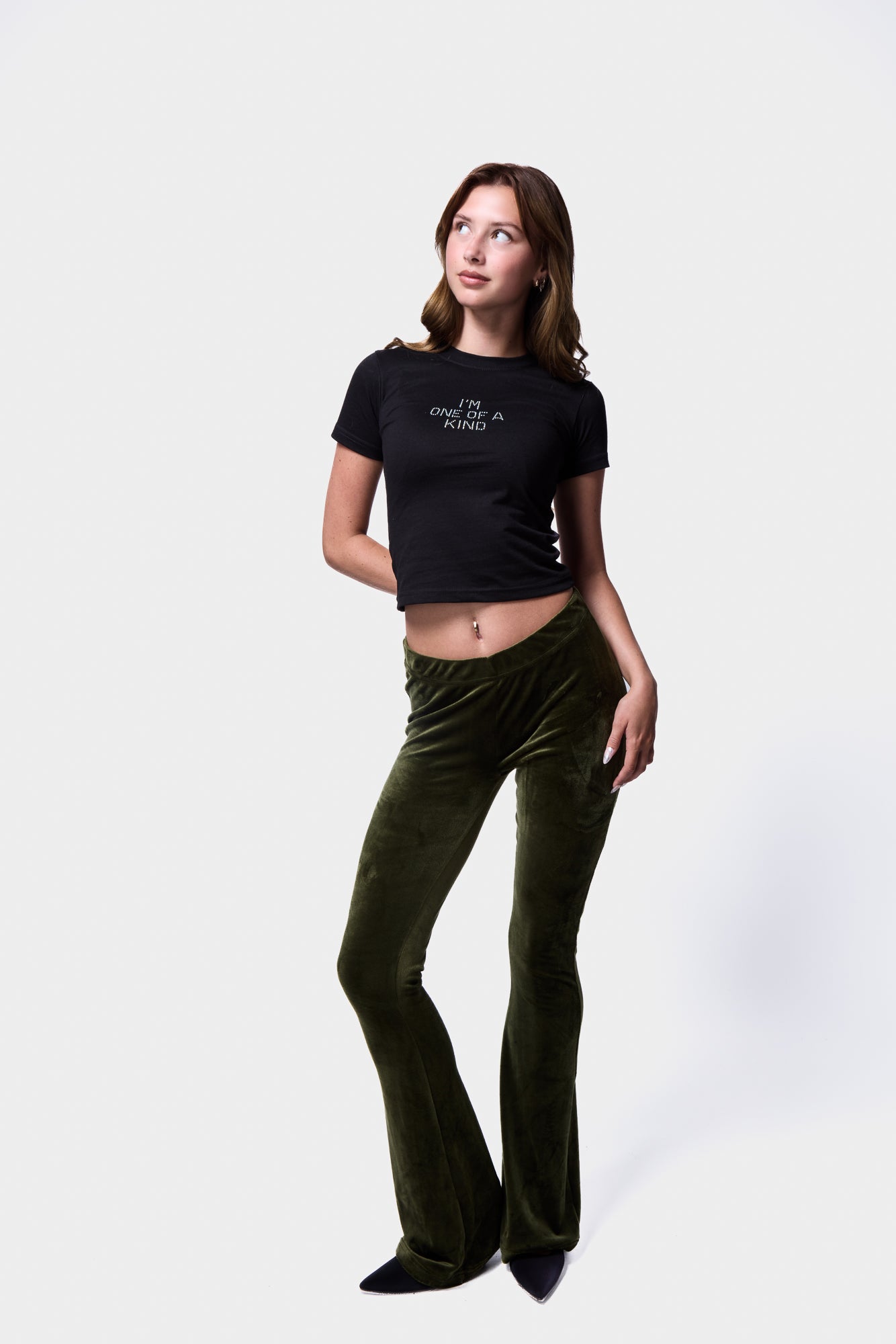 Velvet Flared Pants SILKROAD DAUGHTERS