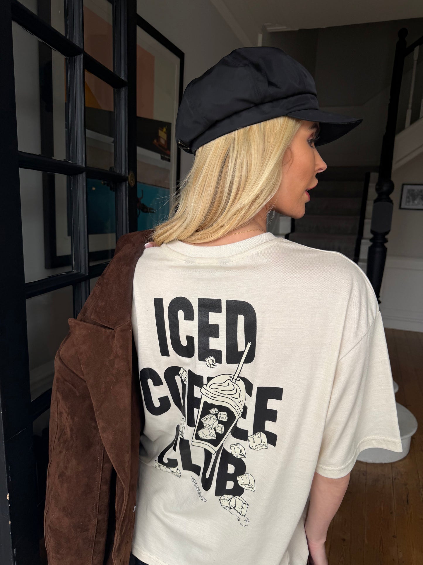 ICED COFFEE CLUB TEE SILKROAD DAUGHTERS