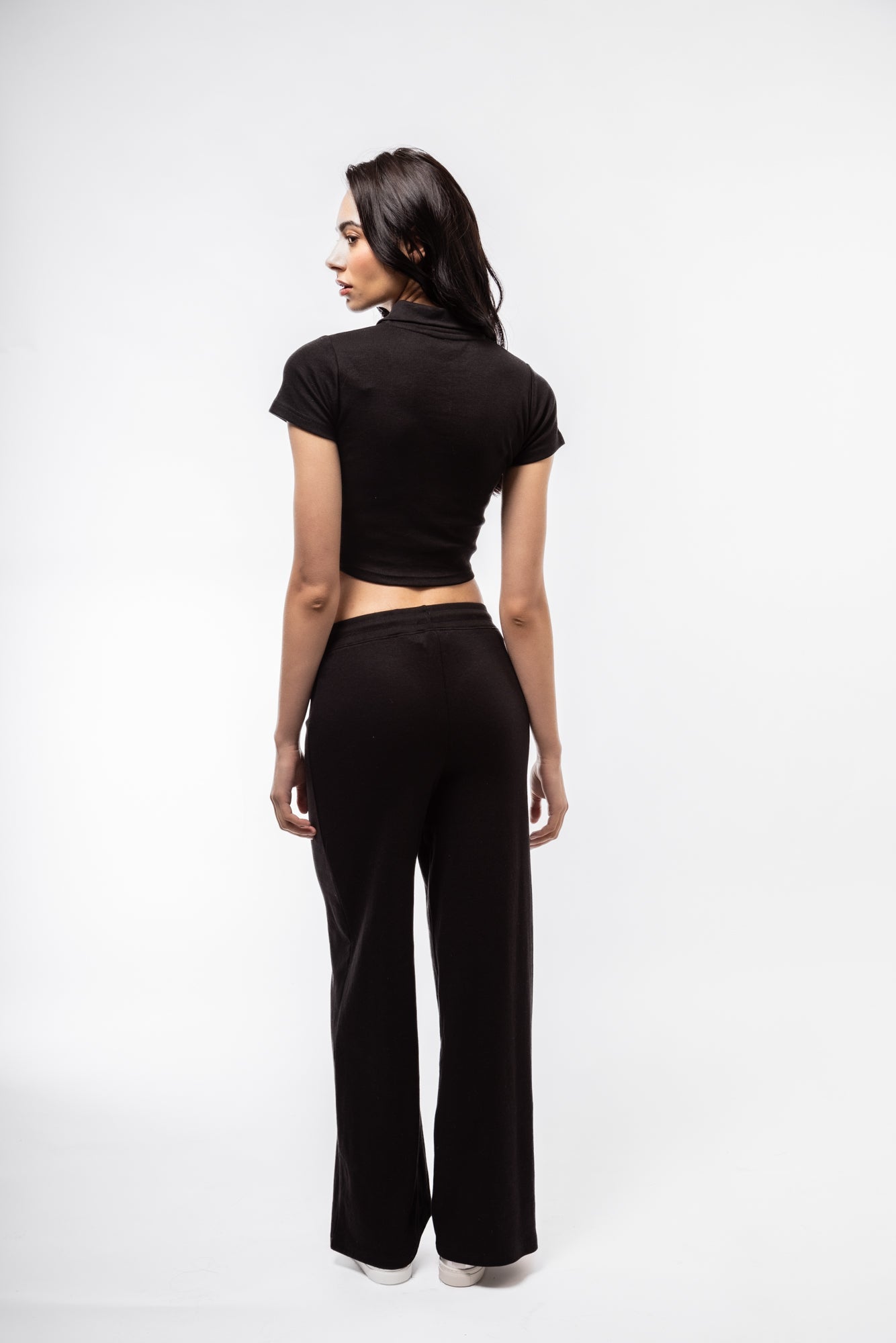 BUTTON HALF PLACKET RACER TOP SILKROAD DAUGHTERS