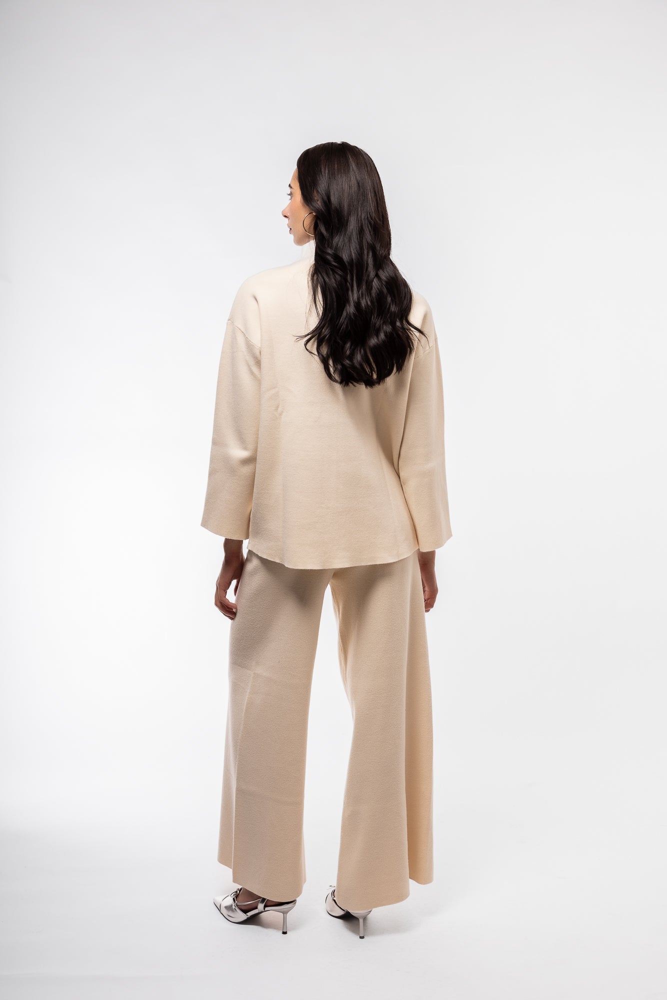 KNITTED WIDE LEG TROUSERS SILKROAD DAUGHTERS