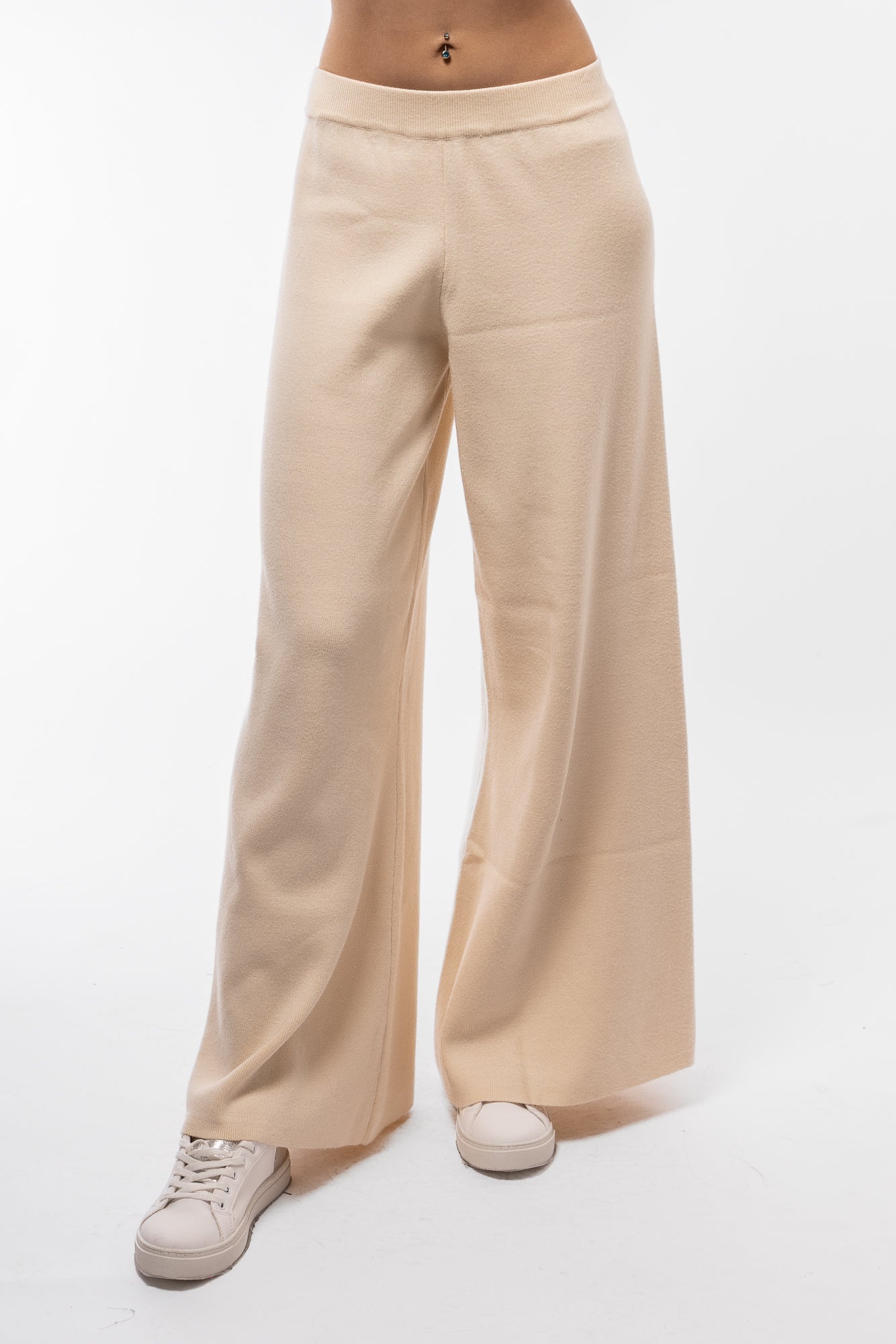 KNITTED WIDE LEG TROUSERS SILKROAD DAUGHTERS