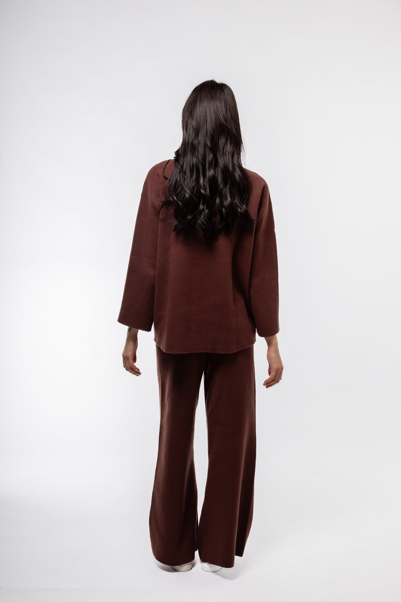 KNITTED WIDE LEG TROUSERS SILKROAD DAUGHTERS