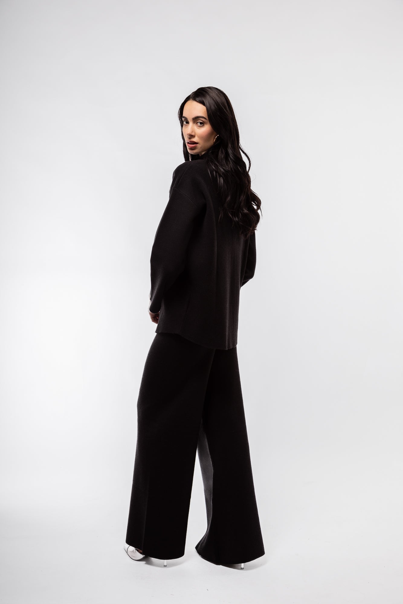KNITTED WIDE LEG TROUSERS SILKROAD DAUGHTERS