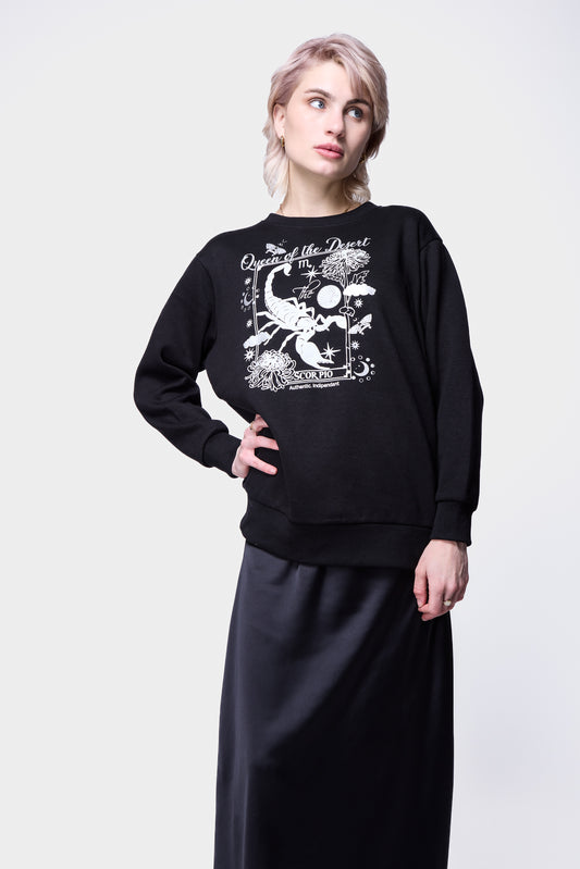 Scorpio Sweatshirt SILKROAD DAUGHTERS