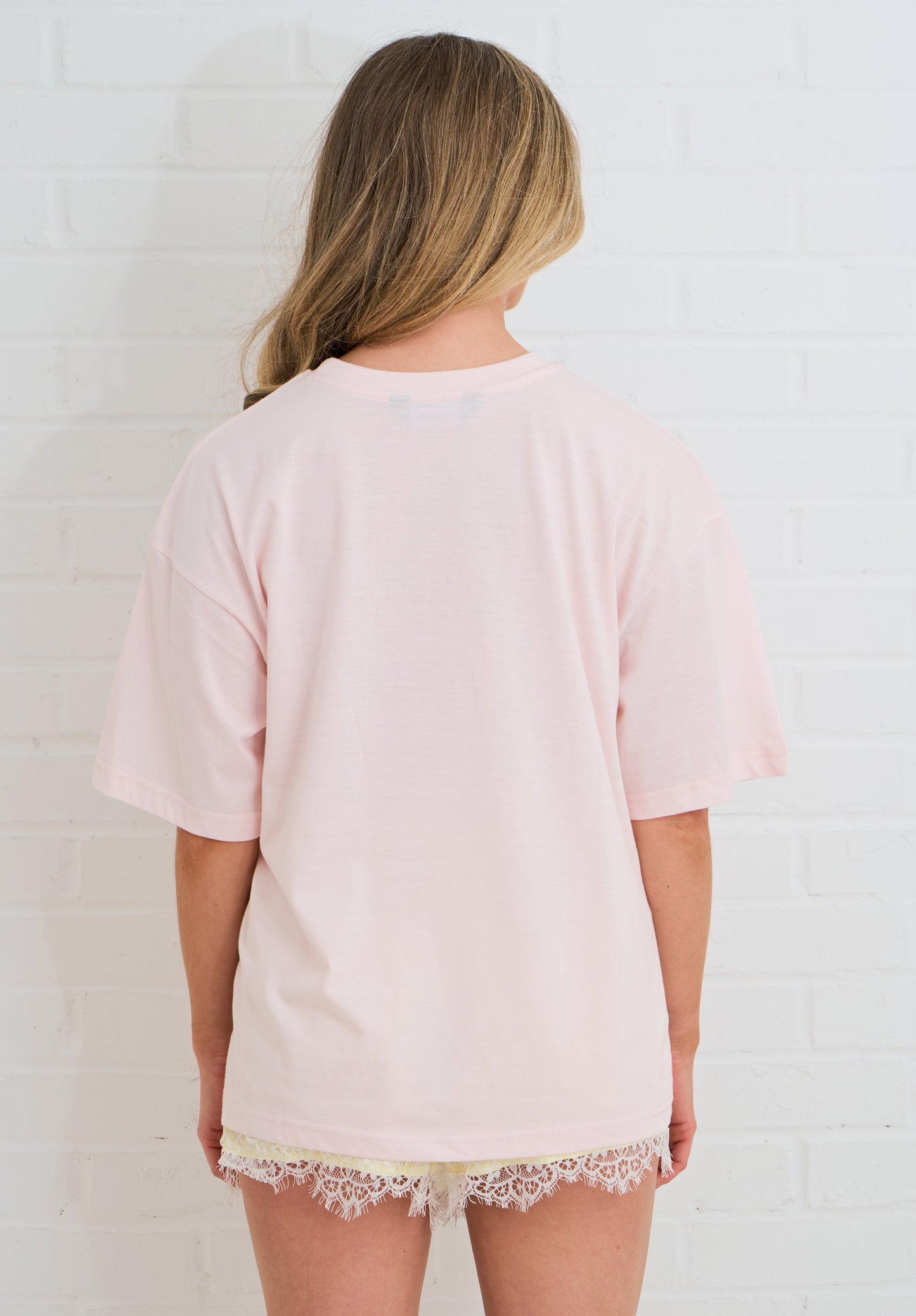 OVERSIZED RHINESTONE TEE COOL GIRLS DRINK MATCHA SILKROAD DAUGHTERS