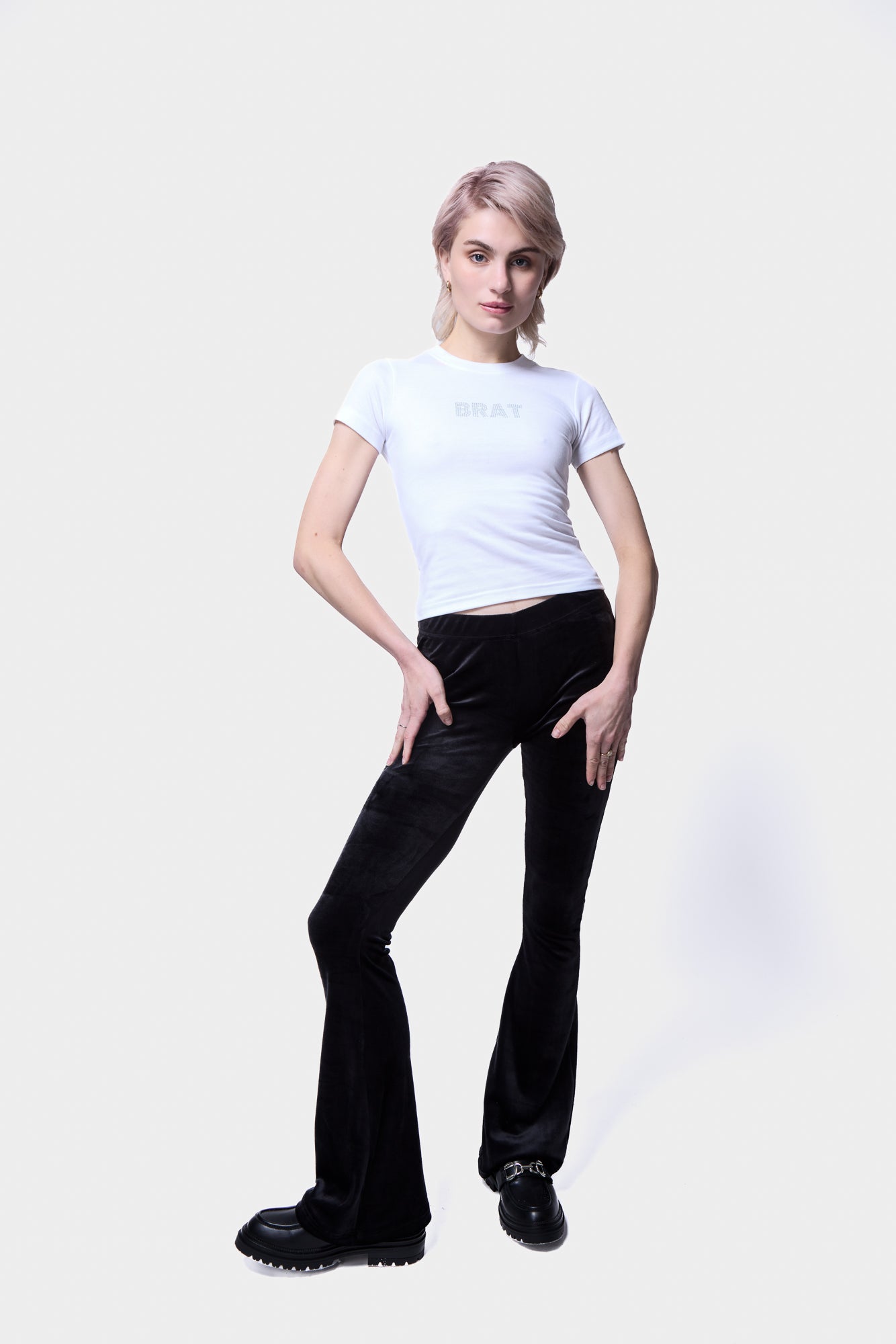 Velvet Flared Pants SILKROAD DAUGHTERS