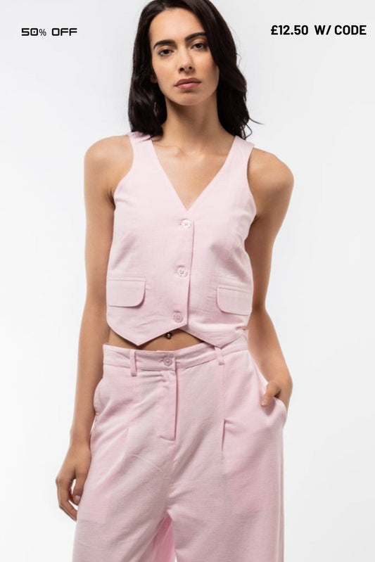LINEN WAISTCOAT SILKROAD DAUGHTERS